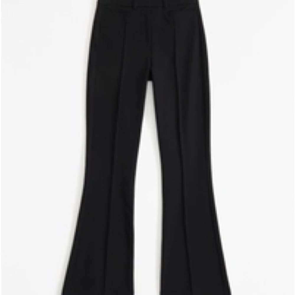 SOLD OUT HIGH RISE FLARE PANT W. FRONT STRIPES. 31/L. Best Office Pants Ever!